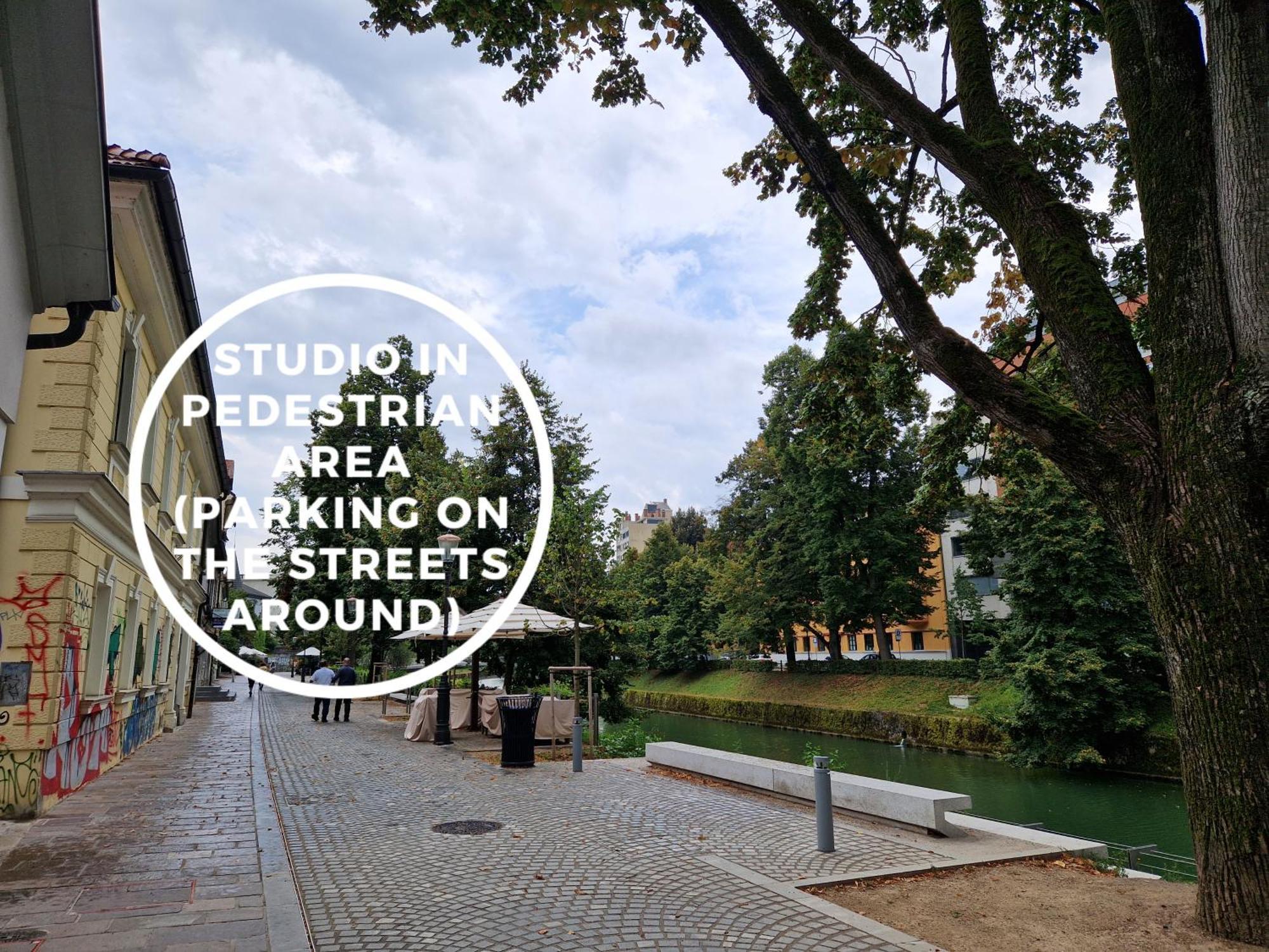 Cube Studio By The River Liubliana Exterior foto